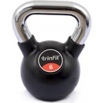 TRINFIT Kettlebell kov guma s chrom madlem 6 kg – Zboží Dáma TRINFIT Kettlebell kov guma s chrom madlem 6 kg – Zboží Dáma