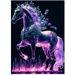 NORIMPEX Diamantové malování Duch koně 30 x 40 cm – Sleviste.cz