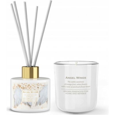 Bartek Set Angel Wings svíčka 150 g + difuzér 100 ml – Sleviste.cz