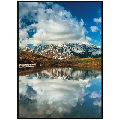Plakát Ledovcové jezero Rozměr plakátu: A4 (21 x 29,7 cm) – Zboží Mobilmania