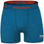 PROGRESS MW Skn pánské merino boxerky modré – Zboží Dáma