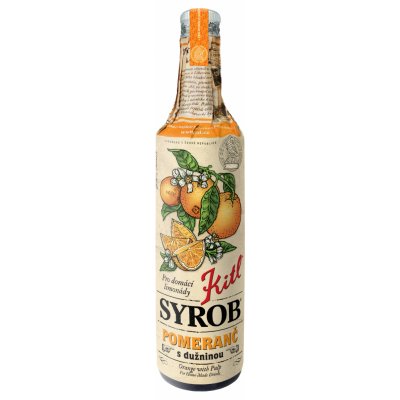 Kitl Syrob Pomeranč s dužinou pro domácí limonády Balení: 500 ml