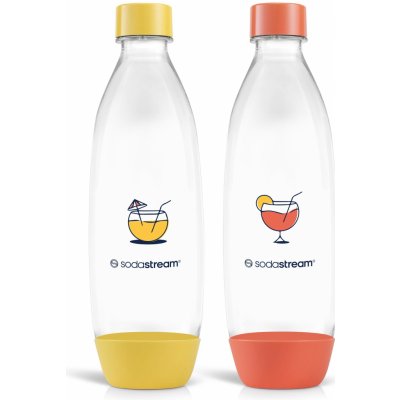 Sodastream Fuse Twinpack Orange/Yellow 1 l – Zbozi.Blesk.cz