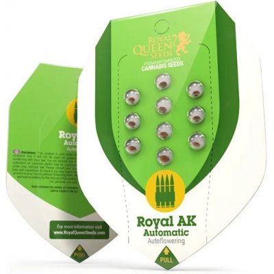 Royal Queen Seeds Royal AK Automatic semena neobsahují THC 3 ks – Zboží Mobilmania