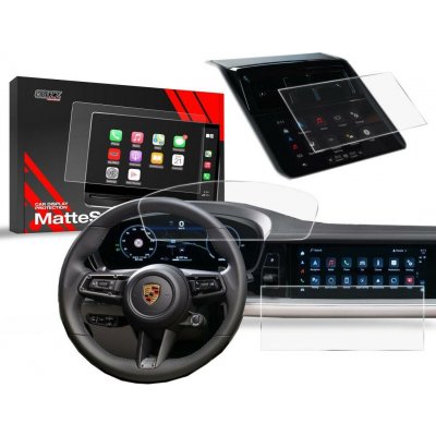 GRIZZ Protector, Ochranná fólie na display 3v1 Matte, Porsche Panamera III, 2024- , Display 12,3" – Zboží Živě