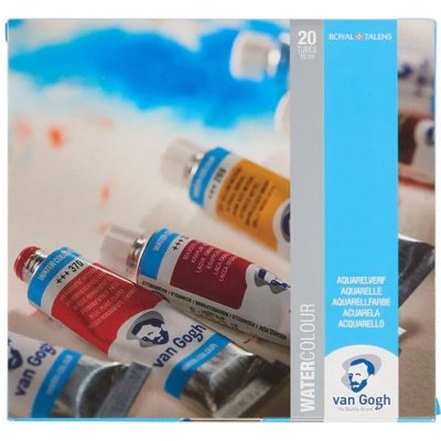 Van Gogh sada akvarelových barev 20 x 10 ml v tubě – Sleviste.cz