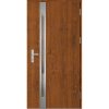 Venkovní dveře Erkado vchodové dveře Langen 1 Ořech 90 x 207,5 cm