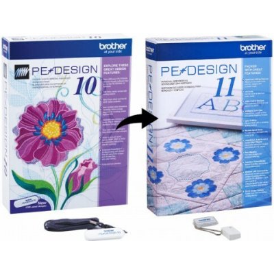 Brother UPGRADE z PE design 10 na PE design 11 – Zboží Živě