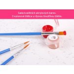 Zuty Malování podle čísel MODRÝ ZÁPAD SLUNCE – Zbozi.Blesk.cz