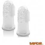 Reer Kartáček na prst silikonový 2 ks – Zboží Dáma