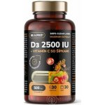 Be a Pro! D3 2500 IU + Vitamín C se šípky 30 kapslí – Hledejceny.cz