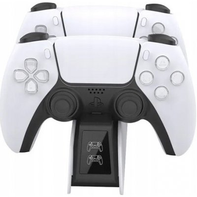 FIXED Nabíjecí stanice pro PlayStation 5, PS5, nabíječka pro dva LED pady – Zboží Živě