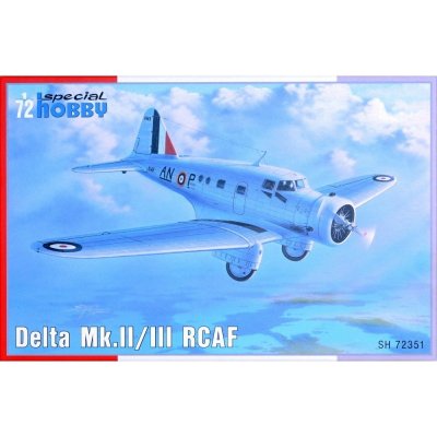 Special Hobby Delta Mk.II/III RCAF 3x camo SH 72351 1:72