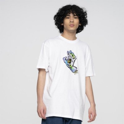 Santa Cruz triko Holo Screaming Hand T-Shirt White – Zbozi.Blesk.cz