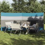 vidaXL paraván 4009658 modrý 340 cm x 1 m x 1 cm – Zboží Dáma
