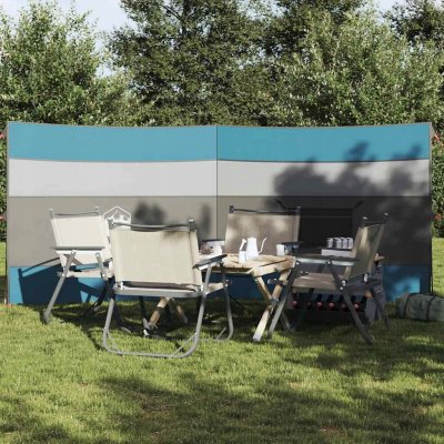 vidaXL paraván 4009658 modrý 340 cm x 1 m x 1 cm – Zboží Dáma