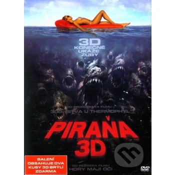 Piraňa 2D+3D DVD