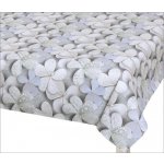Bellatex Ubrus Dita Květ šedá 120x200cm – Zboží Dáma