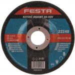 Festa Kotouč brusný 125 x 6,4 mm 122242 – Sleviste.cz