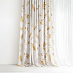 Goldea dekorační závěs luca - dubové lístky 160x150 cm – Hledejceny.cz