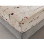 Xpose Mikroplyš prostěradlo DIVOKÉ MÁKY Exclusive 180x200 – Sleviste.cz