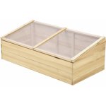 Outsunny Cold Frame Garden & Planter Box System 100 x 50 x 35 cm přírodní jedle PC-Plate – Zboží Dáma