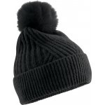 Beechfield Čepice s bambulí Snow Luxe B 529 bavlněná black Černá – Hledejceny.cz