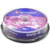 8 cm DVD médium Verbatim DVD+R 4,7GB 16x, Advanced AZO+, cakebox, 10ks (43498)