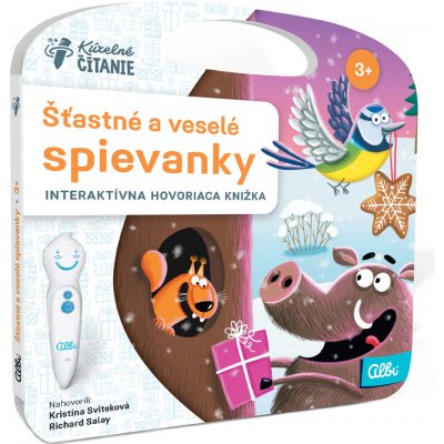 Albi Kúzelné čítanie Kniha Šťastné a veselé Spievanky SK – Zboží Mobilmania