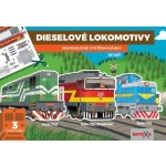 BETEXA, zásilková služba s. r. o. Dieselové lokomotivy - Jednoduché vystřihovánky – Zboží Mobilmania