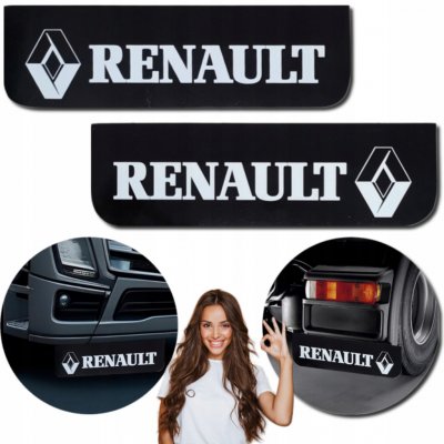 Zástěrky proti blátu s logem Renault, 2 kusy | Zboží Auto