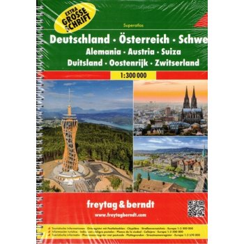 Autoatlas Superatlas Deutschland - Österreich - Schweiz