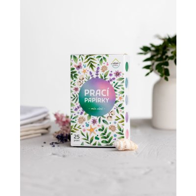 EcoHaus Prací papírky mix v dárkové krabičce 25 praní – Zboží Dáma