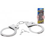 Teddies 00024330Policejní pouta kov na kartě – Zboží Dáma