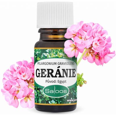 Saloos esenciální olej Geránie 5 ml – Zboží Dáma