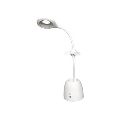 goobay Stolní lampa s LED, ventilátorem a stojanem na tužky (55495) - 40.92.0330