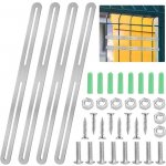 Sada 4 úchytů na plot pro poštovní schránky – Sleviste.cz