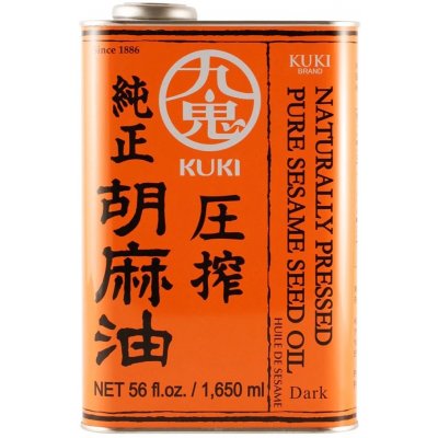Kuki japonský tmavý sezamový olej 1650 ml – Zboží Mobilmania