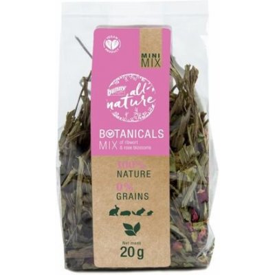 Bunny All Nature Botanicals Mini Mix Jitrocel a Růže 20 g – Hledejceny.cz