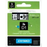 DYMO Originální páska D1 40910 / S0720670 9mm x 7m černý tisk/transparentní (40910) – Zbozi.Blesk.cz