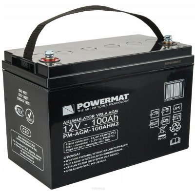 POWERMAT 12V 100Ah PM-AGM-100AHM2