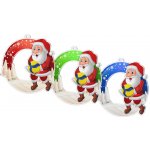 Bauer Decor Akrylátová vánoční ozdoba kulatá Santa Claus volleyball Modrá – Hledejceny.cz