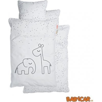 Done by Deer povlečení Dreamy Dots bílé 140 x 100 40 x 60 cm – Zboží Mobilmania