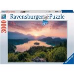 RAVENSBURGER Bledské jezero Slovinsko 3000 dílků – Zboží Dáma