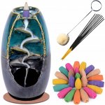 Ancient Wisdom stojan tekoucí dým Váza a vodopád – Zboží Mobilmania