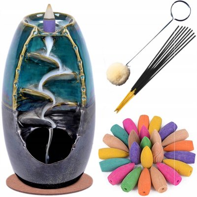 Ancient Wisdom stojan tekoucí dým Váza a vodopád – Zboží Mobilmania