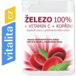 Rapeto Železo 100% + vitamin C + kopřiva 90 tablet – Hledejceny.cz