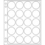 LEUCHTTURM Albové listy ENCAP Typ ø 40 41 mm/20 kapes – Zboží Mobilmania