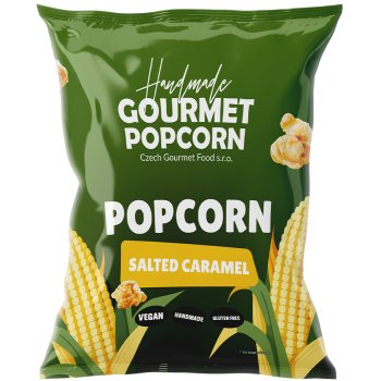 Gourmet Popcorn Vegan Popcorn slaný karamel 80 g