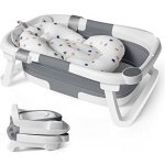 Adoraland Dětská koupací vana bílošedá – Sleviste.cz